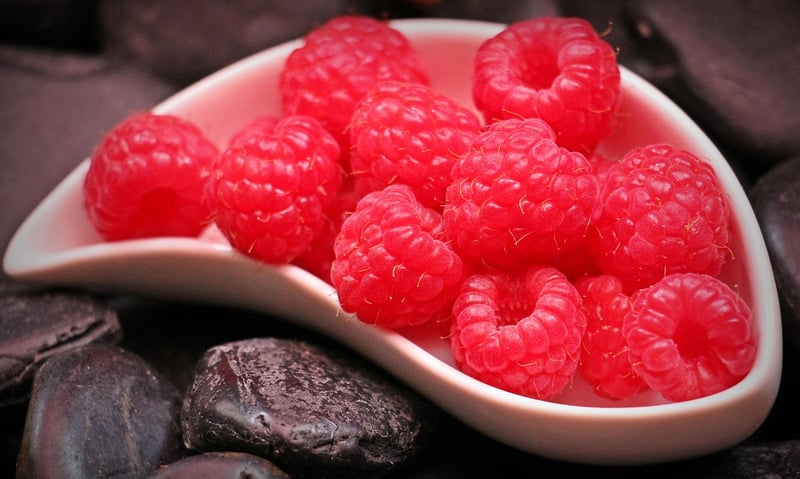 Vanilla and Raspberry